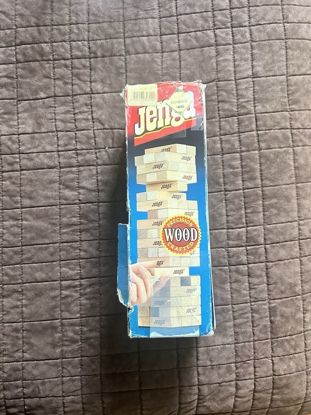 Vintage 1986 Jenga #4793 1st Edition Box Made China Early Milton Bradley Release